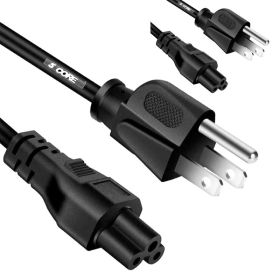 5Core AC Power Cord 6Ft 3 Prong US Male To Female Extension Adapter 18AWG 10A 7A 125V (Option: PL10012PCS)