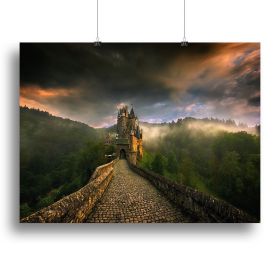 Eltz Canvas Print or Poster (Type: Standard Framed Canvas Print, size: 32" x 24" / 80cm x 60cm (approx))